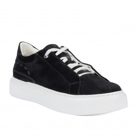 Herrensportschuhe 9004 grau kombiniert