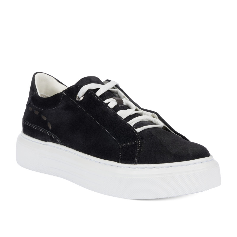 Herrensportschuhe 9004 grau kombiniert
