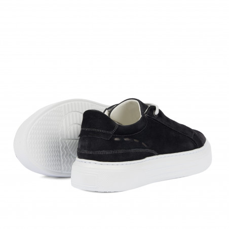 Herrensportschuhe 9004 grau kombiniert