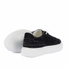 Herrensportschuhe 9004 grau kombiniert