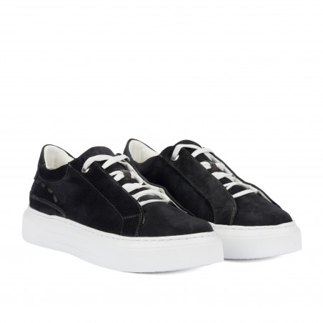 Herrensportschuhe 9004 grau kombiniert