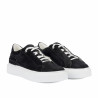 Herrensportschuhe 9004 grau kombiniert