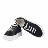Herrensportschuhe 9004 grau kombiniert