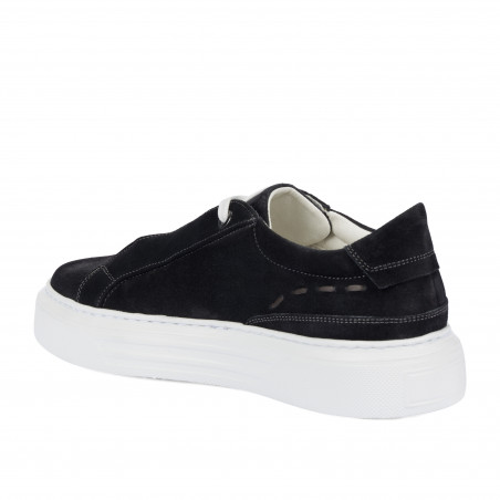 Herrensportschuhe 9004 grau kombiniert