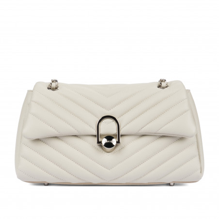 Damentasche Schultertasche 052g 01 panna