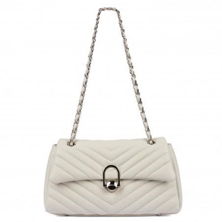 Damentasche Schultertasche 052g 01 panna