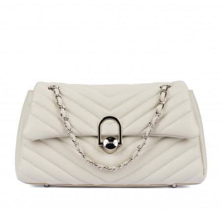 Damentasche Schultertasche 052g 01 panna