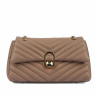 Damentasche Schultertasche 052g Cappuccino
