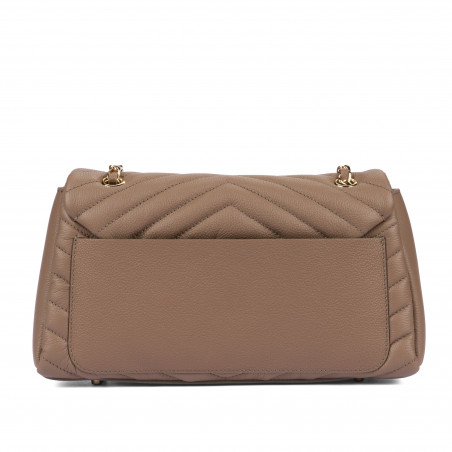 Damentasche Schultertasche 052g Cappuccino