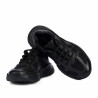 Kinder Schuhe 2034 schwarz kombiniert