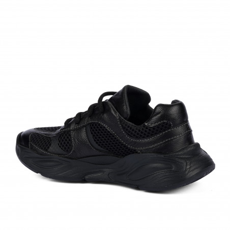 Kinder Schuhe 2034 schwarz kombiniert