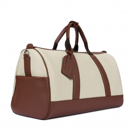 Reisetasche 305g 01 beige+braun
