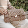Damentasche Schultertasche 052g Cappuccino lifestyle