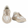 Kinderschuhe 2034 beige kombiniert