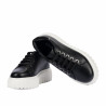 Damensportschuhe 6105 schwarz kombiniert