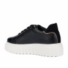 Damensportschuhe 6105 schwarz kombiniert