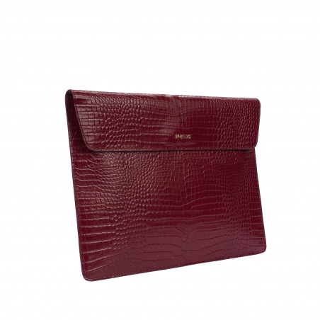 Laptop-Hülle 309g Croco Burgunder