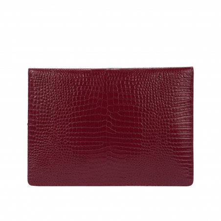 Laptop-Hülle 309g Croco Burgunder