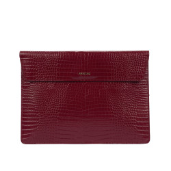 Laptop-Hülle 309g Croco Burgunder