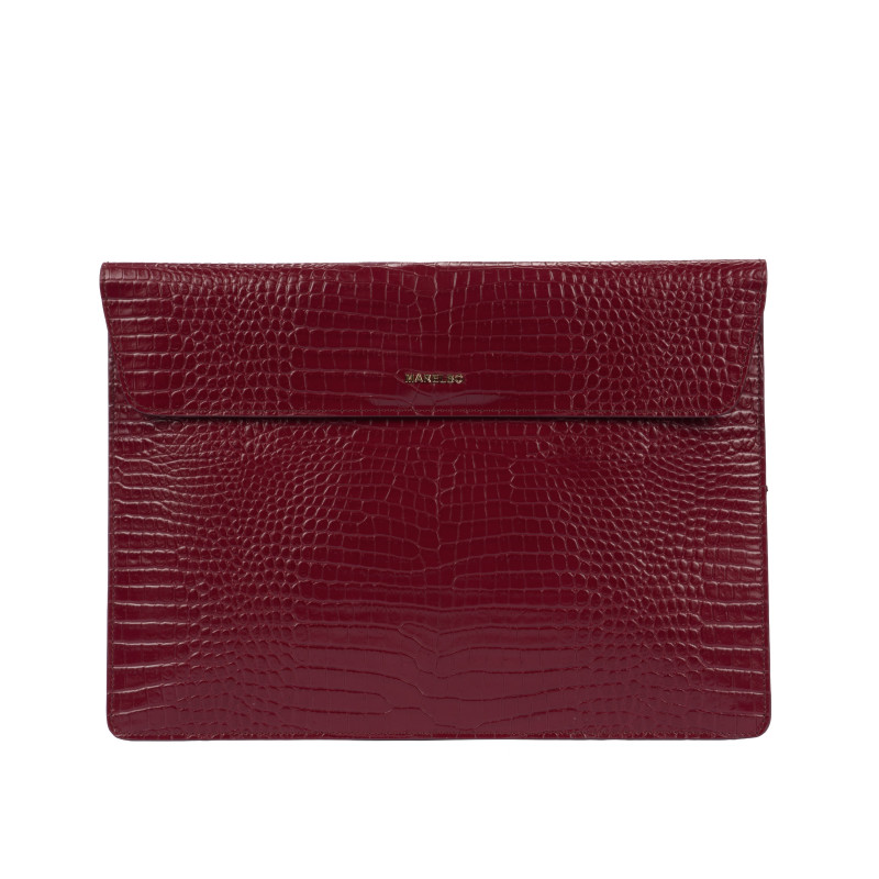 Laptop-Hülle 309g Croco Burgunder