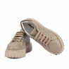 Damensneaker 6105 Sand kombiniert
