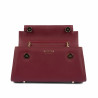 Damentasche Schultertasche 041g weinrot
