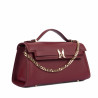 Damentasche Schultertasche 041g weinrot