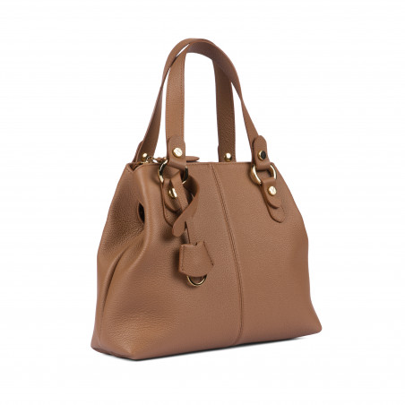 Damentasche Schultertasche 004-1g golden brown