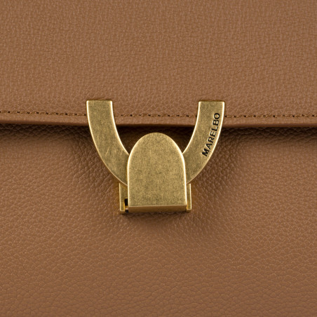 Damentasche Schultertasche 032g golden brown