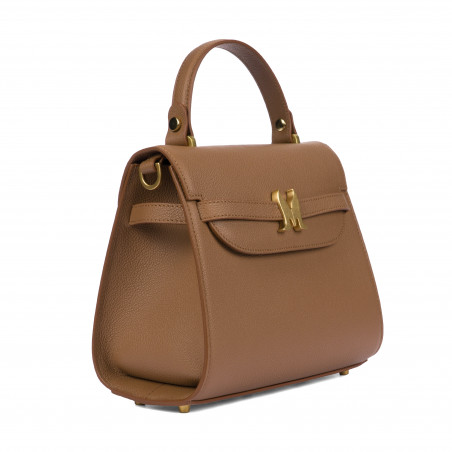 Damentasche zum Umhängen 033g golden brown