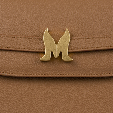Damentasche zum Umhängen 033g golden brown