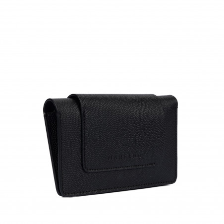 Damenportemonnaie 215g 01 Schwarz Kaviar