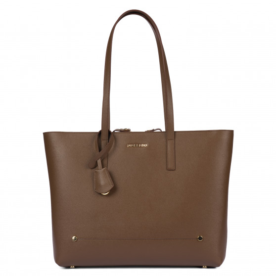 Damen-Umhängetasche 034g braun Kaviar