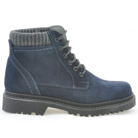 Herrenschuhe 471 Indigo Velours