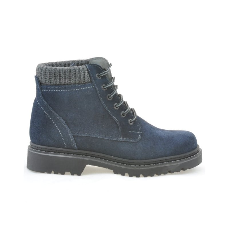 Herrenschuhe 471 Indigo Velours