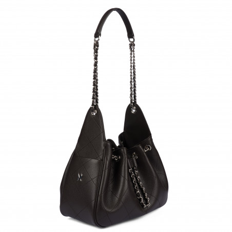 Damen-Schultertasche 062g 01 Testa di Moro