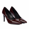 Elegante Damenschuhe 1372 Lack Bordeaux