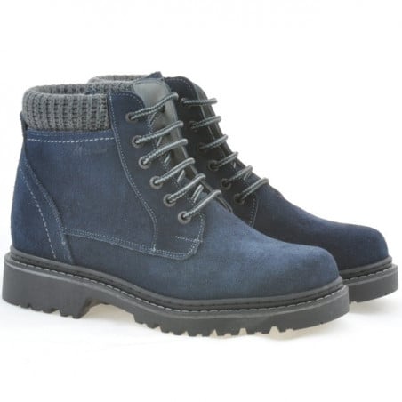Herrenschuhe 471 Indigo Velours
