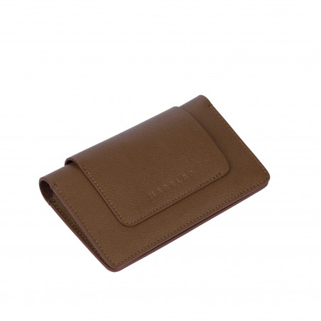 Damen Geldbörse 215g 01 braun Kaviar