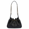 Schultertasche für Damen 062g biz schwarz