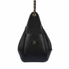 Schultertasche für Damen 062g biz schwarz