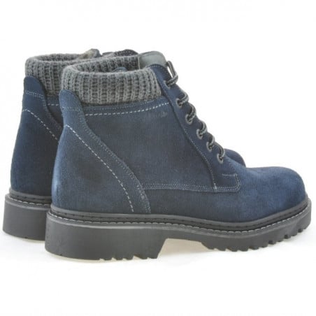 Herrenschuhe 471 Indigo Velours
