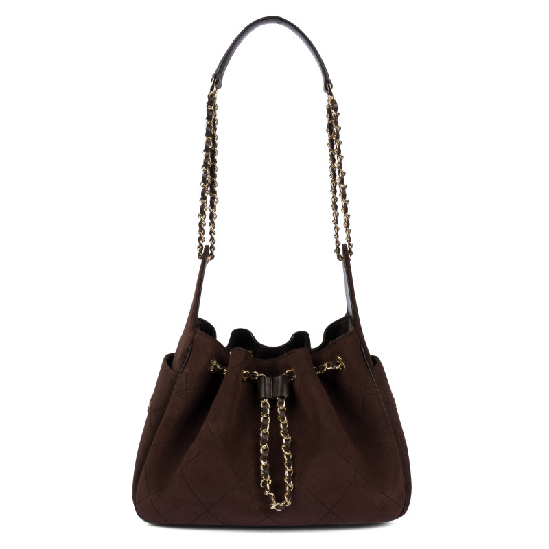 Damenhandtasche aus Schokolade Wildleder 062g