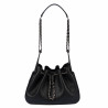 Damen-Schultertasche 062g 01 biz schwarz