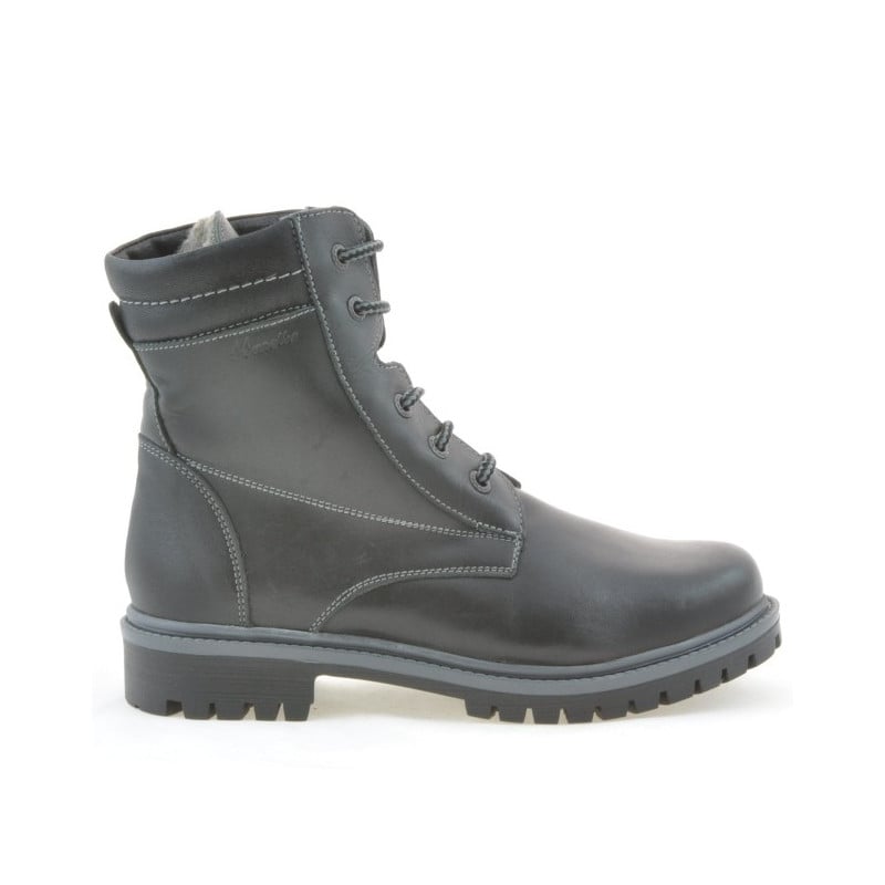 Jugendstiefel 438 schwarz