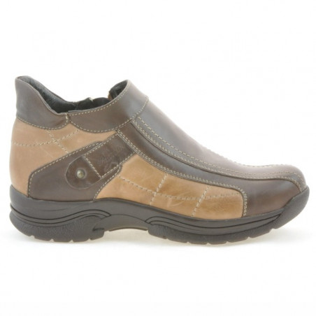 Jugendstiefel 441 Kaffee+Sand