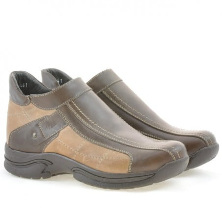 Jugendstiefel 441 Kaffee+Sand