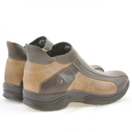 Jugendstiefel 441 Kaffee+Sand