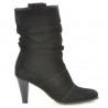 Damenstiefel 1114 schwarz Antilope