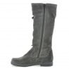 Damenstiefel 3243 Anthrazit Veloursleder